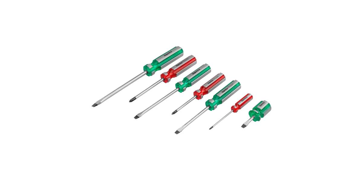 Ronix RH-2701, 7pcs Screwdriver Set with magnetic head | 🧰 Ronix
