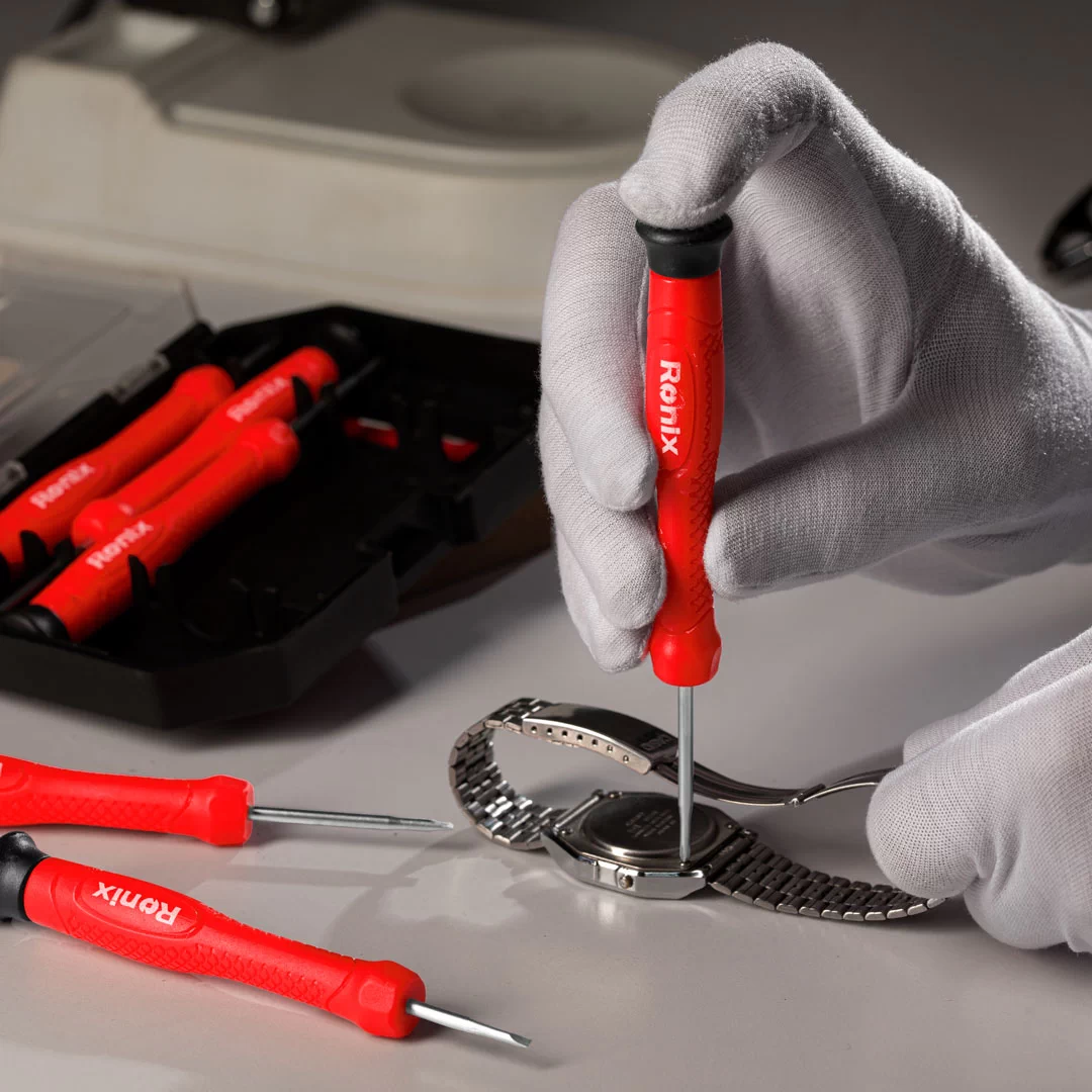 Plastic handle Precision Screwdriver Set (6Pcs)