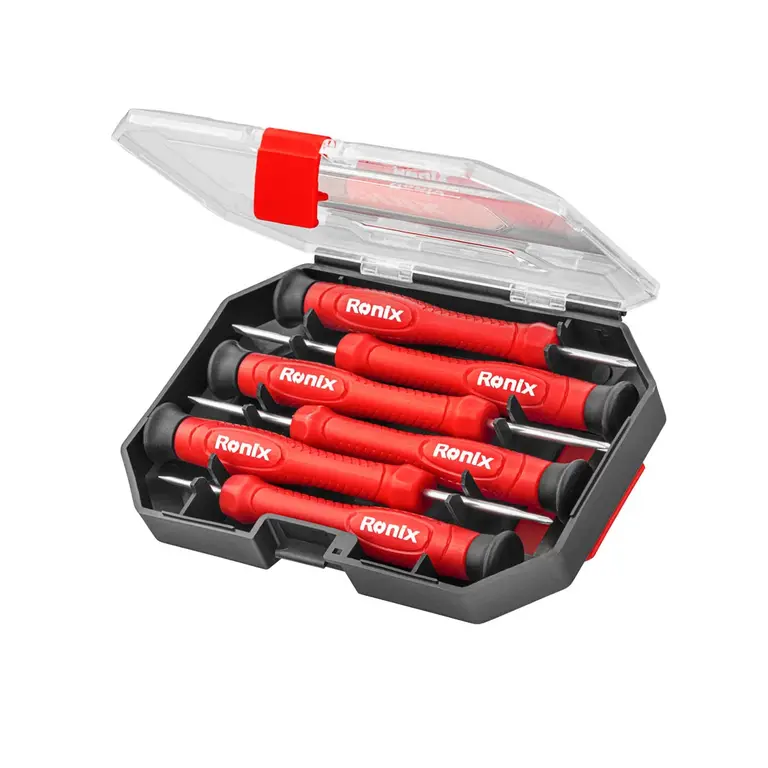 Plastic handle Precision Screwdriver Set (6Pcs)