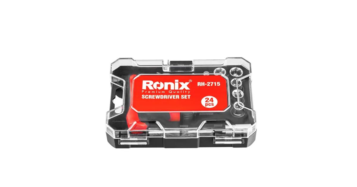 Ronix Model Rh-2715 CRV 27PCS Screwdriver Set