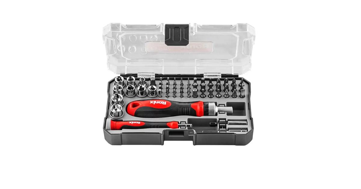 Ronix RH-2717, 56pcs Screwdriver Bit Set | 🧰 Ronix Tools