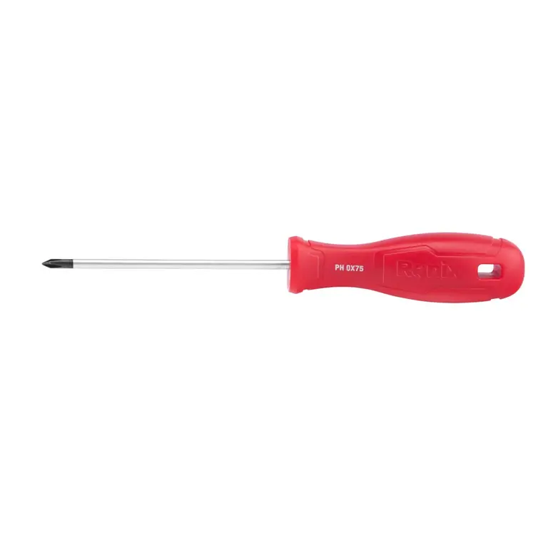 Plastic Handel Phillips Screwdriver 3x75mm-1color