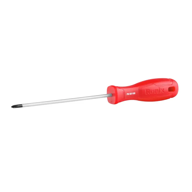 Plastic Handel Phillips Screwdriver 3x100mm-1color