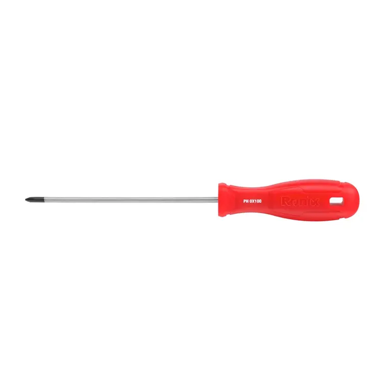 Plastic Handel Phillips Screwdriver 3x100mm-1color