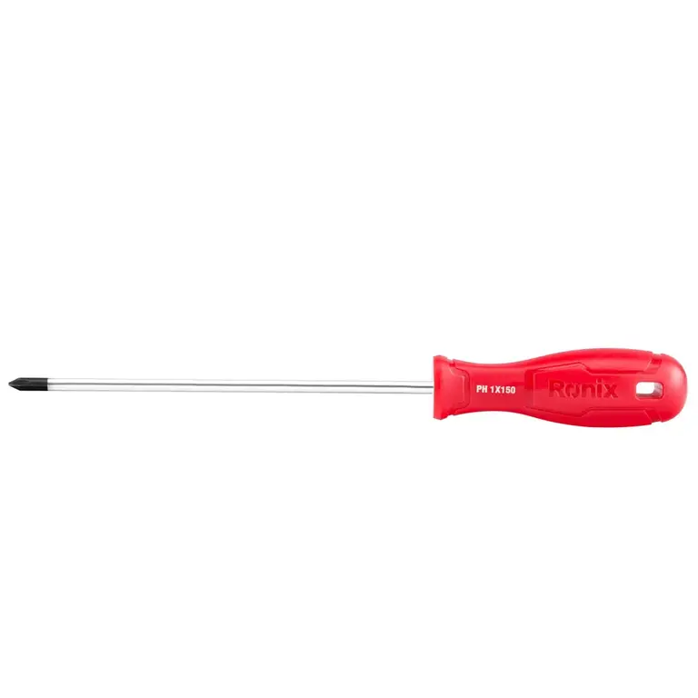 Plastic Handel Phillips Screwdriver 5x150mm-1color