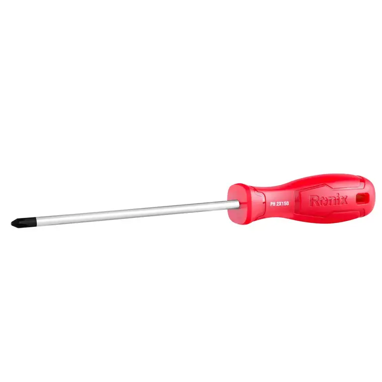 Plastic Handel Phillips Screwdriver 6x150mm-1color