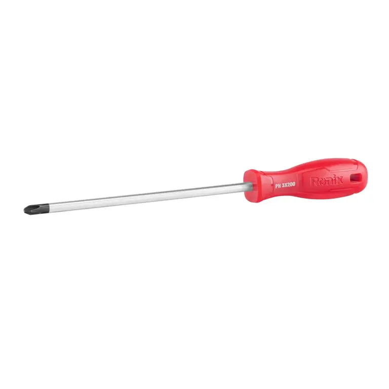 Plastic Handel Phillips Screwdriver 8x200mm-1color