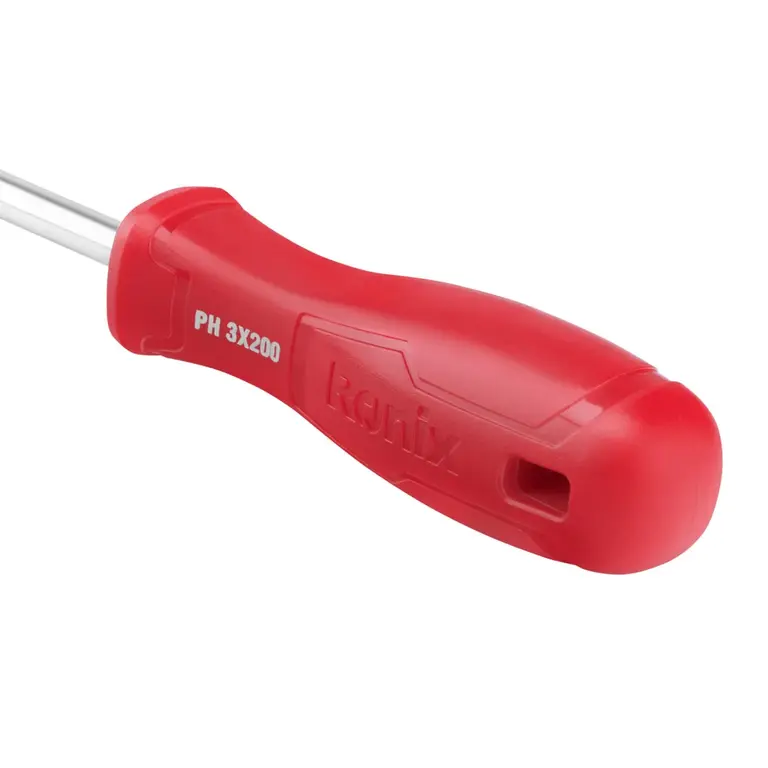 Plastic Handel Phillips Screwdriver 8x200mm-1color