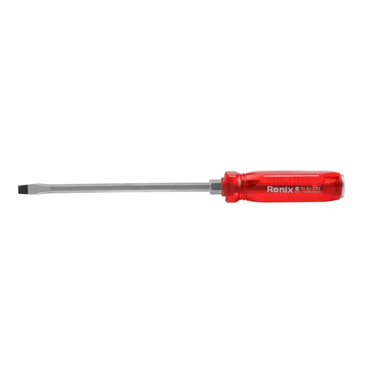 slotted hammering screwdriver 8x200mm