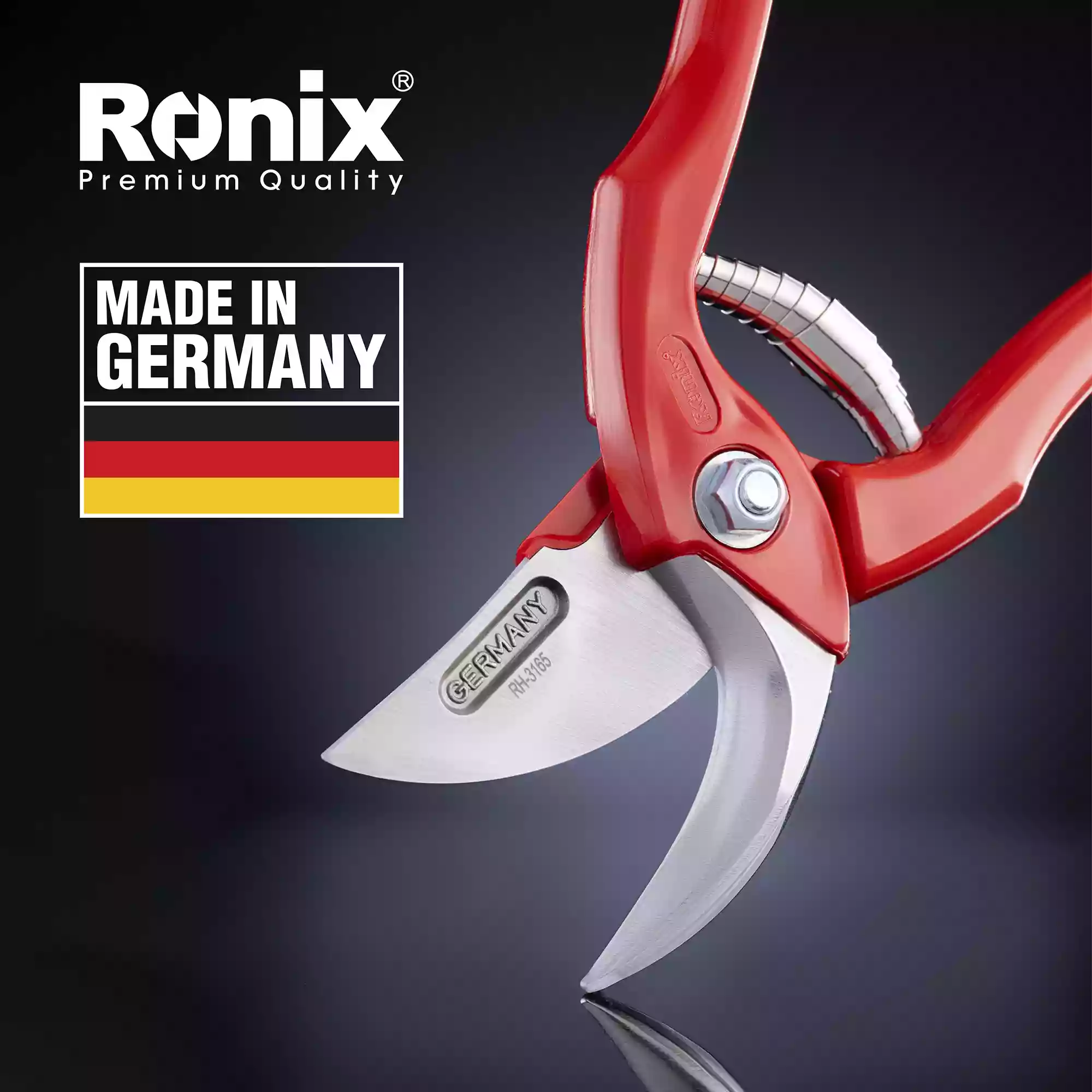 German Pruning Shear 22cm