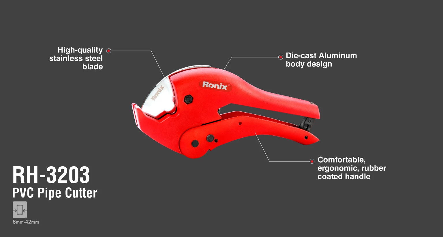 Pipe Cutter 42mm One Touch_details
