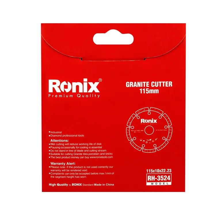 Granite Cutting Disc 115x22.2x10 mm-5