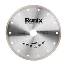 Ronix Diamanttrennscheibe 180 x 22.2 x 5  mm für Keramik