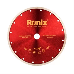 Ronix Diamanttrennscheibe 230 x 22.2 x 7  mm für Keramik