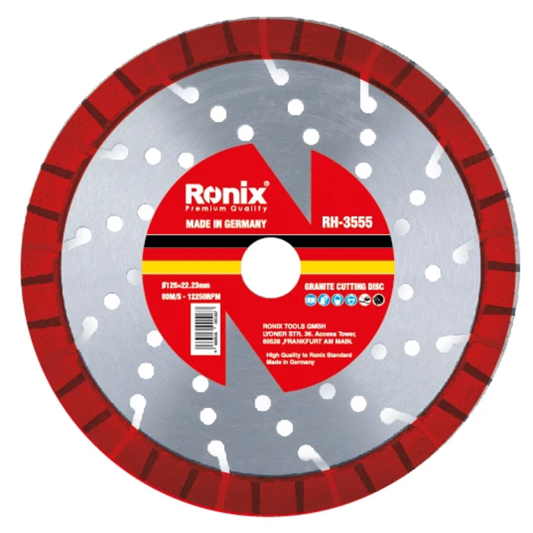 Granite Cutting Disc 125 mm - Segment 13 - German