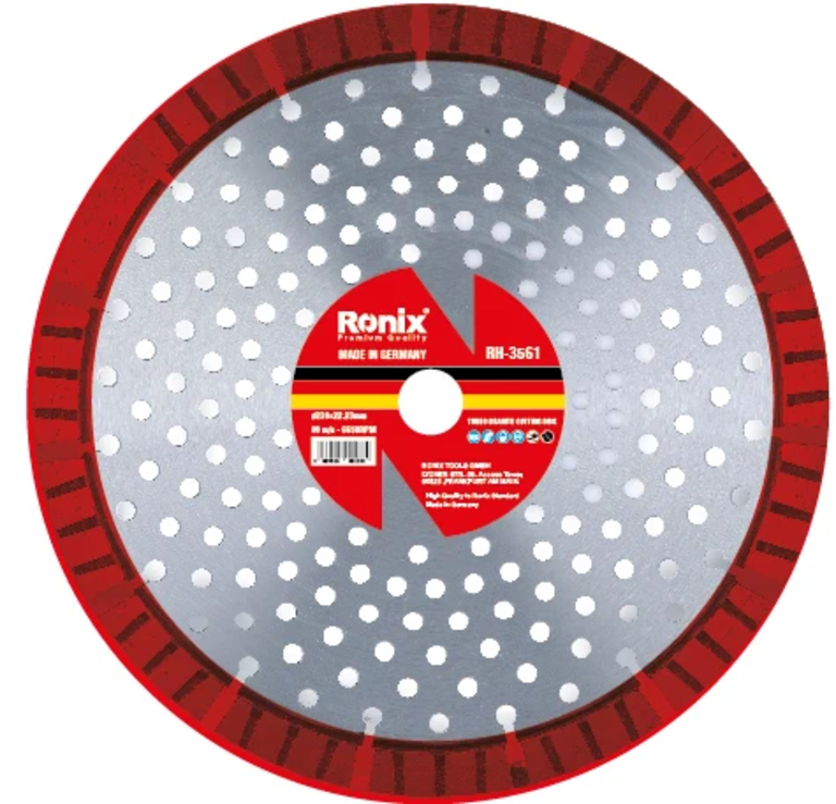 Turbo Granite Cutting Disc 230 mm - Segment 13 - German