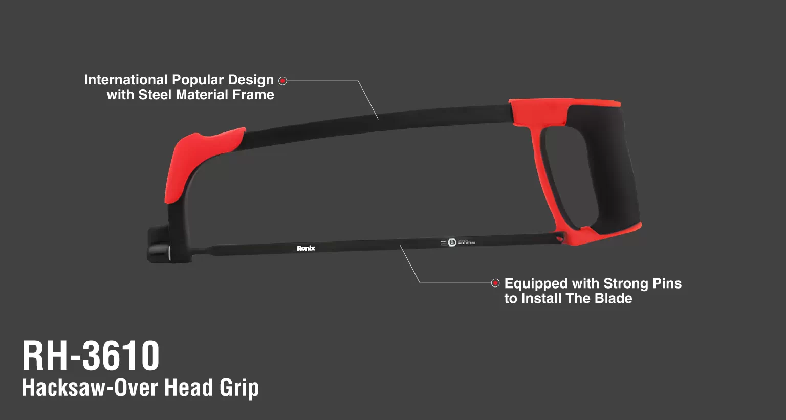 Hacksaw Frame-Over Head Grip_details