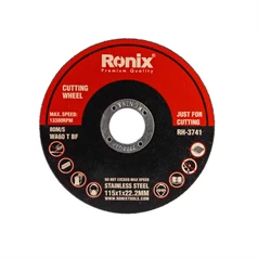 Ronix Trennscheibe 115 x 22.2 x 1  mm für Edelstahl