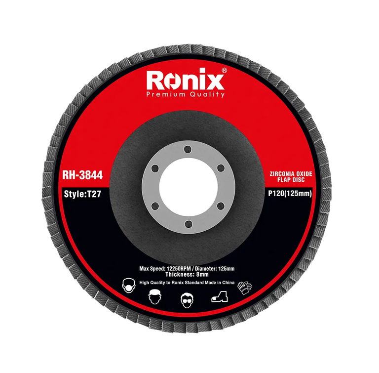 ZIRCONIA OXIDE FLAP DISC P120 125mm