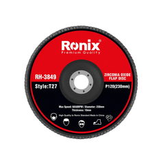 ZIRCONIA OXIDE FLAP DISC P120 230mm)