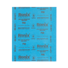 Blue Latex Waterproof Sand Paper P80