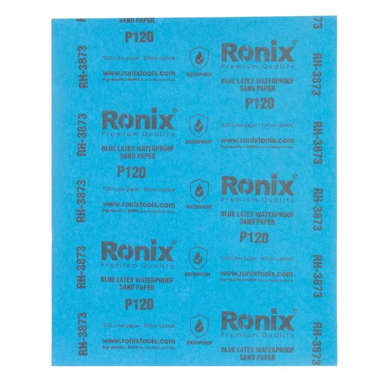 Blue Latex Waterproof Sand Paper P120