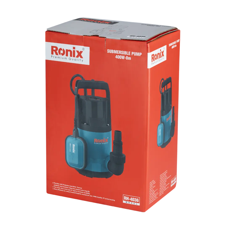 Ronix RH-4036 Tauchpumpe 400 W – 8 m