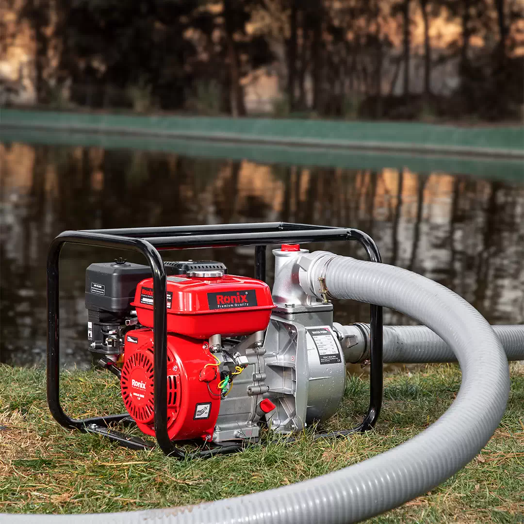 Motobomba de agua a gasolina 3 7 HP