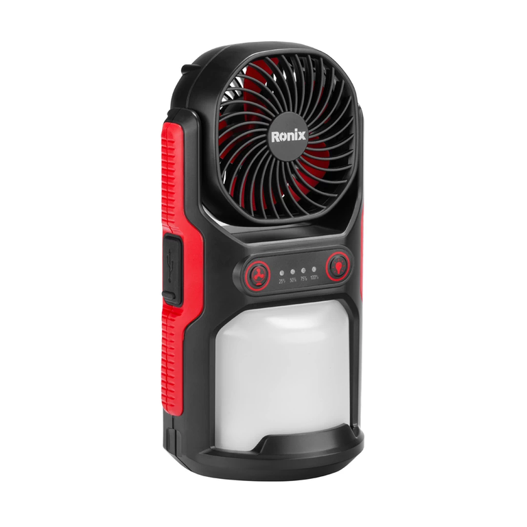 Spotlight and dual fan Spider model