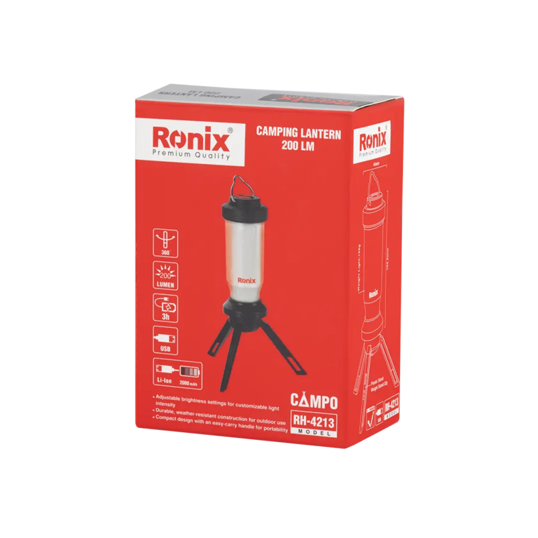 Camping Lantern 200 Lm - CAMPO Model