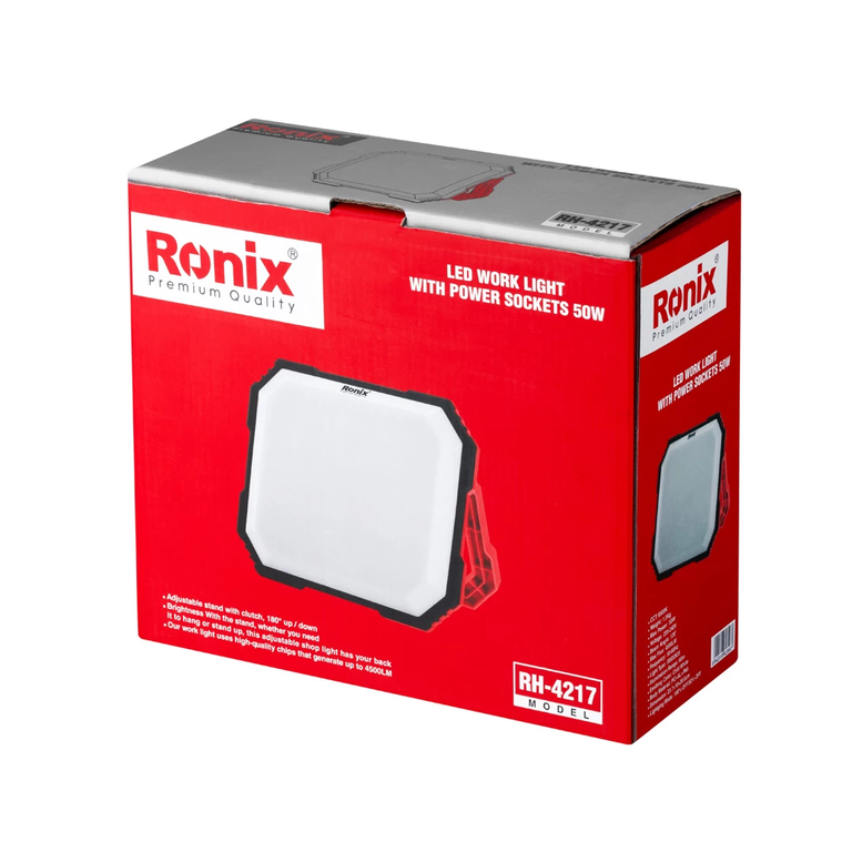 LED Work Light With Power Sockets 50W