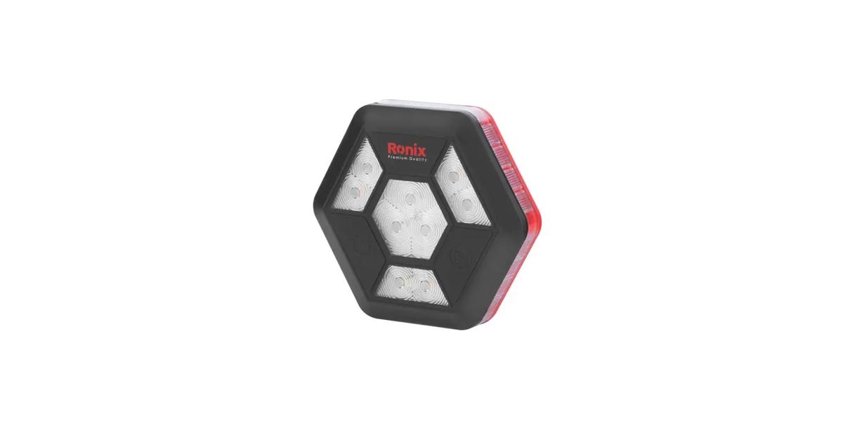 Ronix RH-4225 Magnetic Car Dome Light: 3W, Flashing Yellow and
