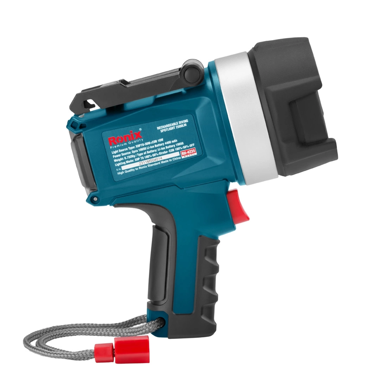 Wiederaufladbare Tauchlampe 2500 lm