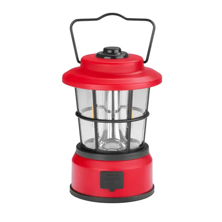 retro rechargeable camping lantern 280lm