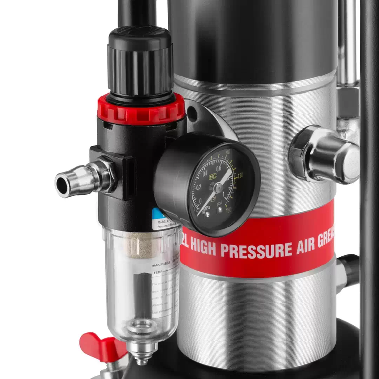 High pressure air grease injector 12L