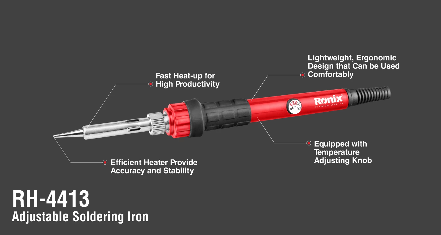 Adjustable Soldering Iron 60W_details
