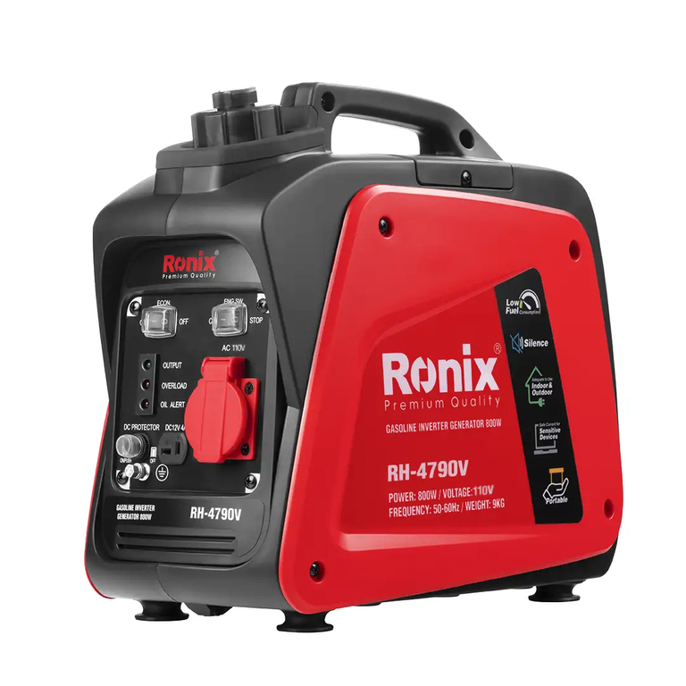 Gasoline Inverter Generator 0.80KW-2.1L-110V