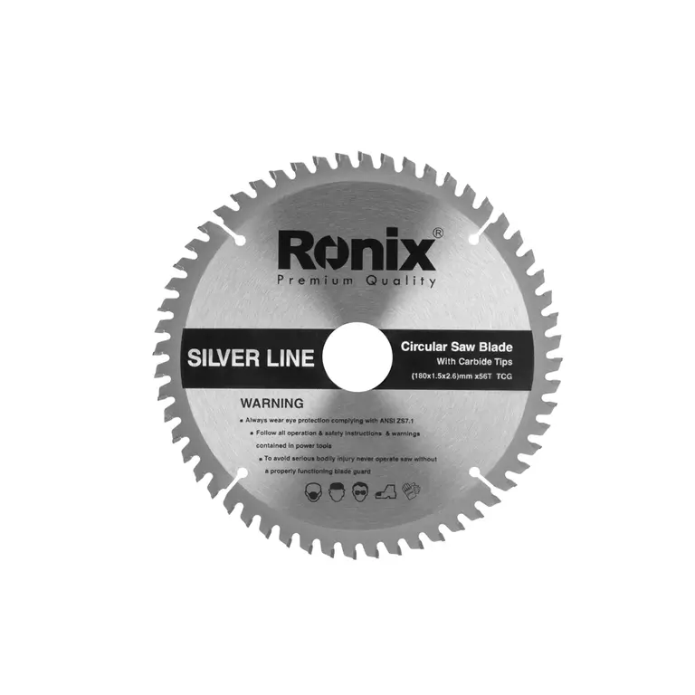 Circular Saw Blade-180x56T-MDF-Silverline Series