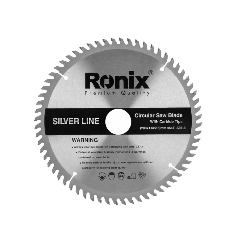 Circular Saw Blade-200x64T-Silverline Series