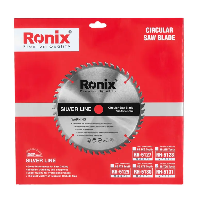 Circular Saw Blade-250x80T-Silverline Series