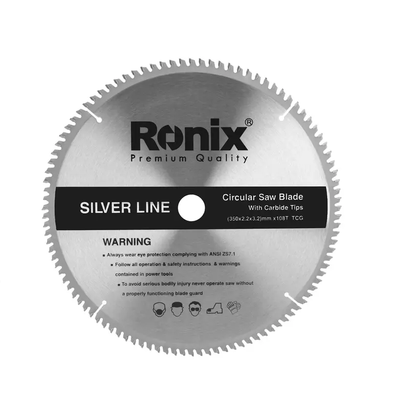 Circular Saw Blade-350x108T-MDF-Silverline Series