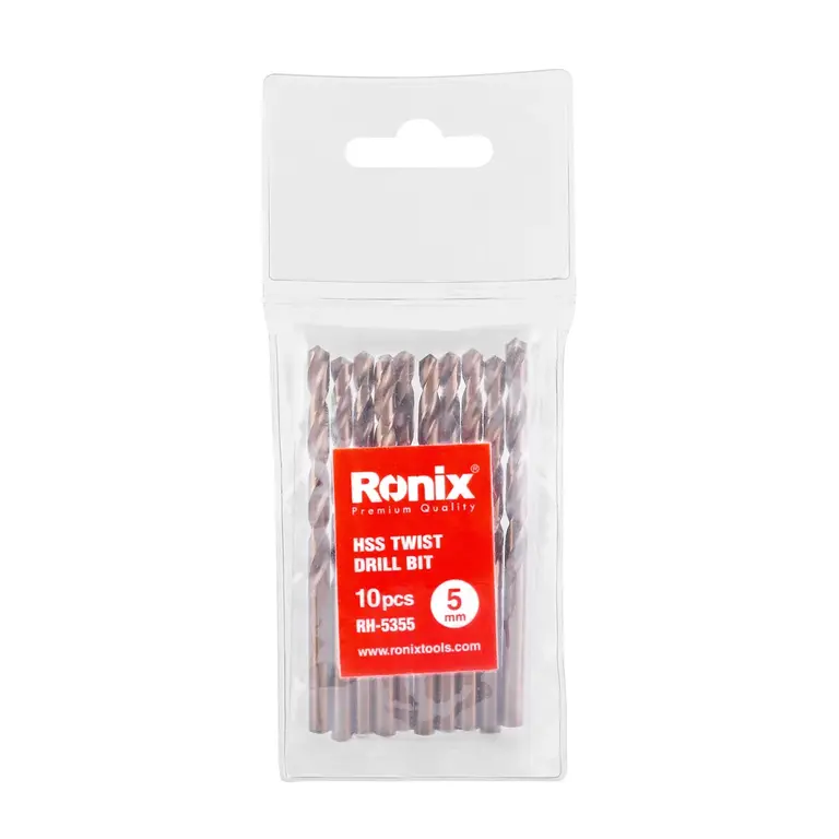 Brocas Helicoidales HSS 5mm 10PC-3
