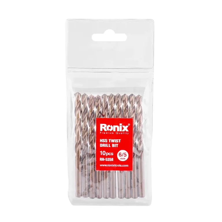 Brocas Helicoidales HSS 6mm 10PC-3