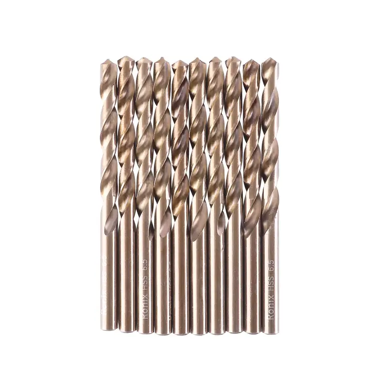 Brocas Helicoidales HSS 6.5mm 10PC-2