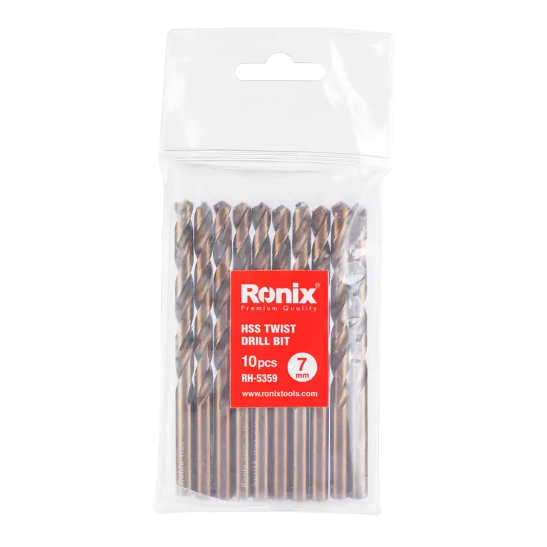 Brocas Helicoidales HSS 7mm 10PC-3