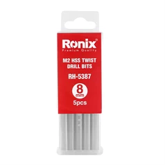 Ronix M2 Drill Bit-8mm - RH-5387 - packing whith information