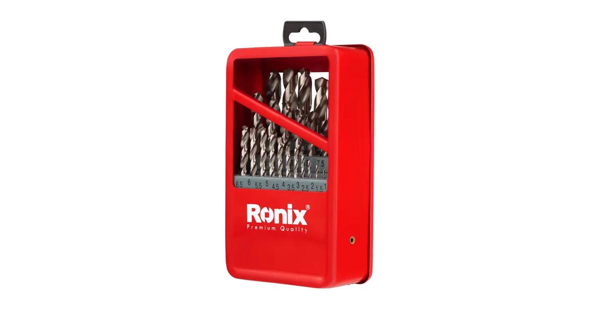 Ronix Model Rh-5582 HSS 1~13mm Metal Drill Bits Box