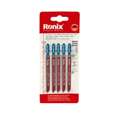 Ronix RH-5602 Stichsägeblatt für Metall 100 mm 21 TPI HSS 5.tlg