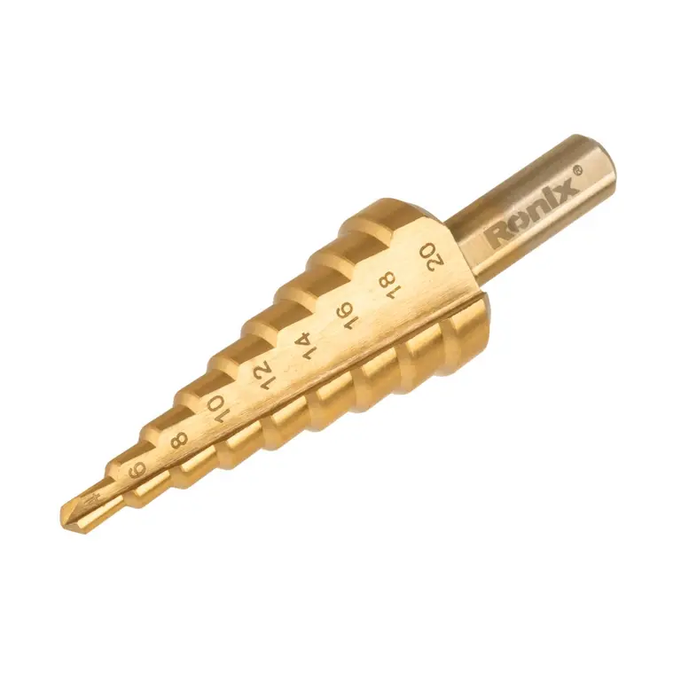 Step drill bit