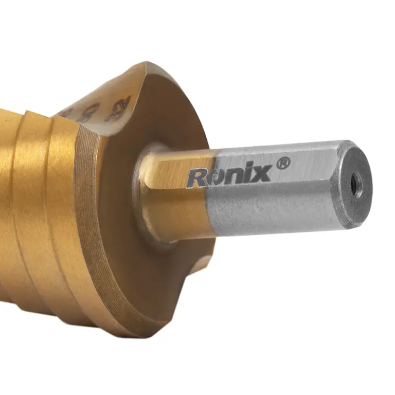 3pcs Spiral Step Drill Bit Set